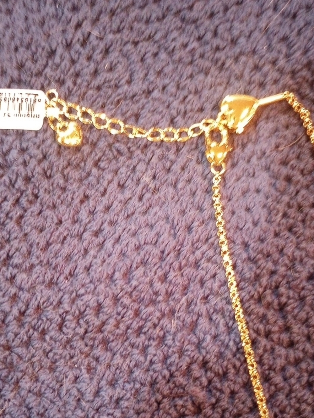 Brighton Gold-Tone Rope Chain Necklace - Picture 2 of 7